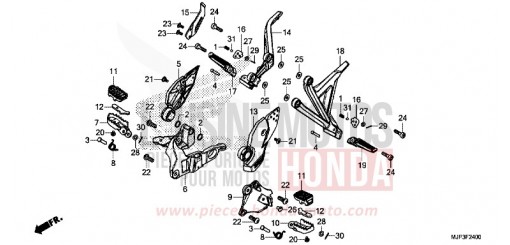 MARCHE CRF1000AH de 2017